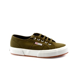 Superga, Schnürschuh Superga dunkelgrün, 