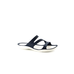 Crocs, Crocs Damen/Damen Swiftwater leichte weiche vielseitige Schuhe Navy/weiß UK Size 6 (EU 38.5), Crocs Swiftwater Sandal-38 38