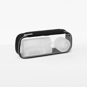 Vocier, Vocier Avant - Dopp Kit Small Kulturtasche mit Sichtfenster S, Vocier - Avant Dopp Kit Small Kulturtasche mit Sichtfenster S, One Size, Schwarz