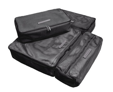 HORIZN STUDIOS, Packing Cubes 4-teiliges Set in Graphite, 