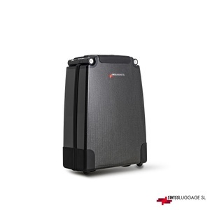 Swiss Luggage, Swiss Luggage The Trolley Fifty Five - 2W Schwarz, The Trolley Fifty Five - 2W Schwarz