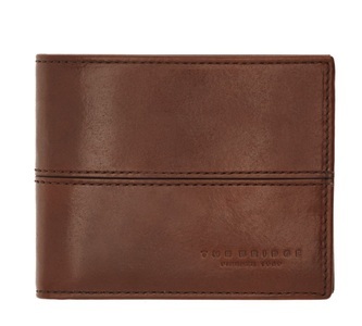 The Bridge, Vespucci - 10.5 cm Herren Geldbörse in Braun/Gold, 