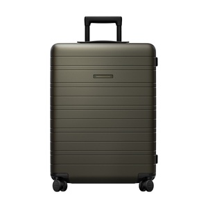 HORIZN STUDIOS, H6 Check-In Reisekoffer Grösse M in Dark Olive VEGAN, H6 Grösse M Smart in Dark Olive VEGAN