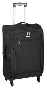 D&N, D&N Travel Line 6804 - 3-teiliges Koffer-Set in schwarz, Travel Line 6804 - 3-teiliges Koffer-Set in schwarz