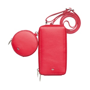 Golden Head, Palma - Handy-Umhängetasche mit Reissverschluss Rot, Palma - Handy-Umhängetasche mit Reissverschluss Rot