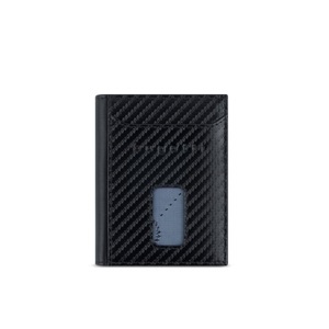 Bugatti, Secure Slim - RFID Kreditkartenhalter mit Wiener Münzfach Comet Schwarz, Secure Slim - RFID Kreditkartenhalter mit Wiener Münzfach Comet Schwarz