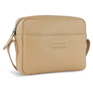 Bugatti, bugatti Umhängetasche »ELSA«, echt Leder, Elsa Schultertasche XS Sand