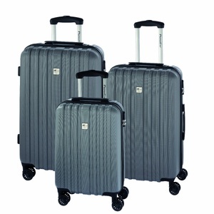 Check-In, Aurora - 3er Kofferset Grau, Aurora - 3er Kofferset Grau