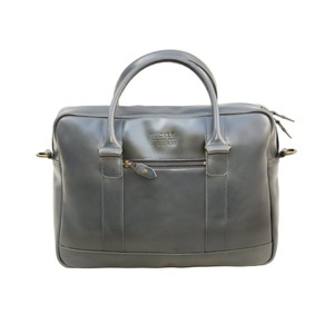 Buckle & Seam, Aktentasche Everett Anthrazit/Gelb, Aktentasche Everett Anthrazit/Gelb