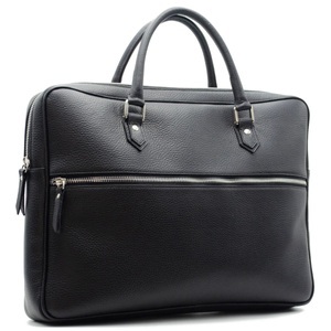 20sdesign, Aktentasche Leder Folio Slim, Schwarz, Aktentasche Leder Folio Slim, Schwarz