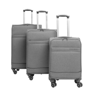 Enrico Benetti, Dallas 3er Trolley Set Hellgrau, Dallas 3er Trolley Set Hellgrau