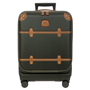 Brics, Bellagio - Kabinentrolley mit Laptopfach und USB-Anschluss in Olive, Bellagio - Kabinentrolley mit Laptopfach und USB-Anschluss in Olive