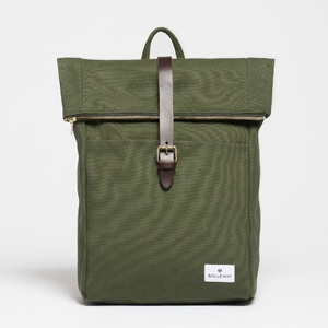 souleway, Foldtop Rucksack, Dark Olive, Foldtop Rucksack, Dark Olive