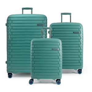 Soda Luggage - 3er Kofferset Grün