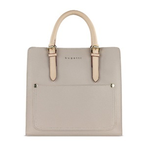 Bugatti, bugatti Henkeltasche »ELLA«, Kurzgrifftasche Ella L in Beige