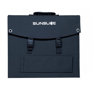 Fusion 40 - faltbares Solarmodul. Schwarz