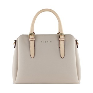 Bugatti, bugatti Henkeltasche »ELLA«, Bugatti - Handtasche Ella M, für Damen, Beige, Größe ONESIZE