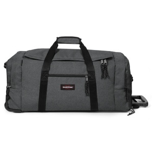 EASTPAK, Eastpak Leatherface + - Reisekoffer Black Denim L (104 L), Leatherface L+ Trolley Reisetasche in Black Denim