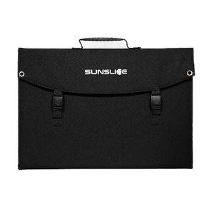 Fusion 100 - faltbares Solarmodul. Schwarz