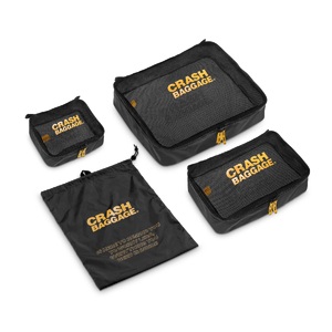 Crash Baggage, EASY LIFE KIT - Packing Cubes, Black