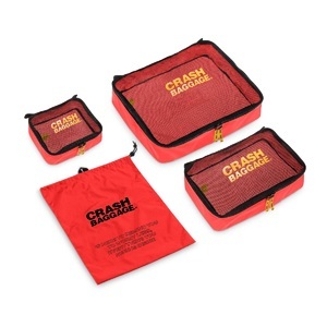 Crash Baggage, EASY LIFE KIT - Packing Cubes, Red