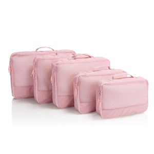 Heys, EcoTex - 5pc Packing Cube Set in Pink