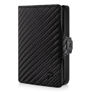 undefined, KLIK MAGNET Slim Wallet Carbon 7er, Puristo Portemonnaie KLIK Magnet Slim XS, Carbon