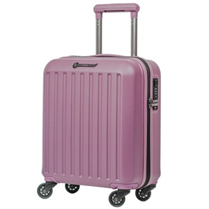 SW41BAGS, Hartschalenkoffer, Spinner Unisex Malvenfarben 45cm, Cosmos NG - Underseat Trolley in Rosa