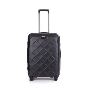 STRATIC, Leather & More - Hartschalen-Koffer M Schwarz, Leather & More - Hartschalen-Koffer M Schwarz
