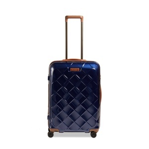 STRATIC, Leather & More - Hartschalen-Koffer M Blau, Leather & More - Hartschalen-Koffer M Blau