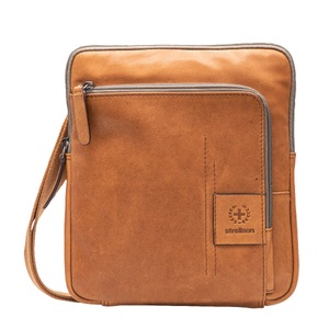 Strellson, Schultertasche Hyde Park, cognac, Hyde Park - Brian Shoulderbag xsvz, Cognac