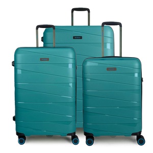 Berlin, Ted Luggage - 3er Kofferset Grün