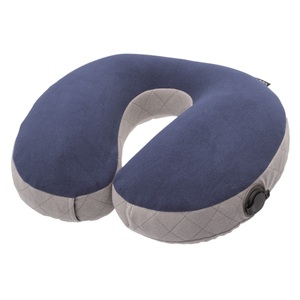 COCOON, U-Shaped Neck Pillow, Galaxy Blue/Grey