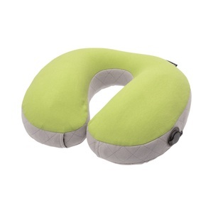 COCOON, U-Shaped Neck Pillow, Wasabi/Grey
