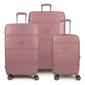 Berlin, Zip2 Luggage - 3er Kofferset Pink, Zip2 Luggage - 3er Kofferset Pink