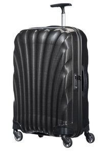 Samsonite 1, Samsonite - Koffer Cosmolite Spinner 69 cm / 68 L - Schwarz, Cosmolite - Spinner 69cm in Black