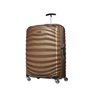 Samsonite 1, Samsonite - Koffer Lite-Shock Spinner 55 cm / 36 L - Braun, Samsonite Koffer »Lite Shock Spinner«, 4 Rollen