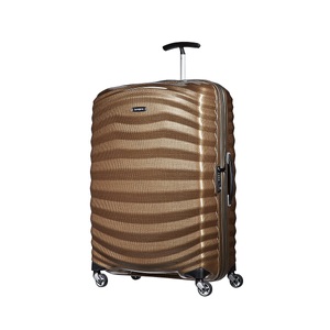Samsonite 1, Samsonite - Koffer Lite-Shock Spinner 69 cm / 73 L - Braun, Samsonite Koffer »Lite Shock Spinner 73 l« 4 Rollen
