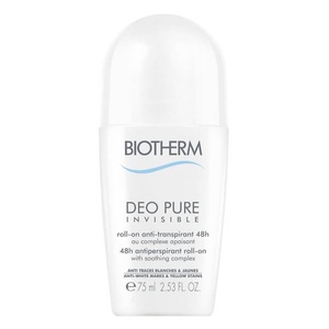 Biotherm Deo Pure Invisible Roll On 48h Deodorant Roller 75ml