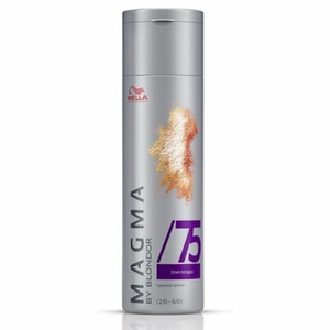 Wella, Wella Magma by Blondor /75 Braun-Mahagoni, 120 g, Wella Professionals Magma By Blondor Pigmentierter Aufheller