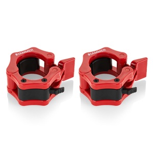 HAMMER, HAMMER Hanteln und Gewichte Schnellverschlüsse, Red