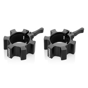 HAMMER, HAMMER Hanteln und Gewichte Schnellverschlüsse, Black Aluminium