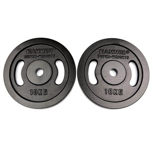 HAMMER, HAMMER Hanteln und Gewichte Hantelscheibe 30 mm 10 kg, HAMMER Gewichtsscheiben 1 x 10 kg