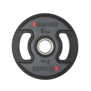 HAMMER, HAMMER Hanteln und Gewichte Hantelscheibe 50 mm 5 kg, PU, HAMMER Hanteln und Gewichte Hantelscheibe 50 mm 5 kg, PU