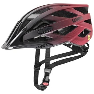 Uvex, Uvex I-VO CC MIPS Velohelm - Black-Red Mat, Uvex I-VO CC MIPS Velohelm - Black-Red Mat (Grösse: 52-57)
