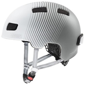 Uvex, Uvex City 4 WE Velohelm weiss, Uvex City 4 WE Velohelm - White-Grey Mat (Grösse: 55-58)