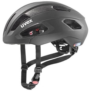 Uvex, Uvex RISE CC Fahrradhelm, Uvex Rise CC Velohelm - All Black Mat (Grösse: 56-59)