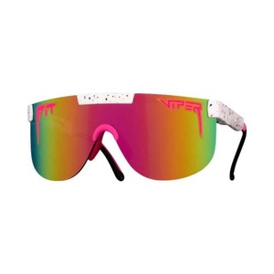 Pit Viper, Pit Viper The High Tai'd Elliptical Sonnenbrille - Weiss Pink, 