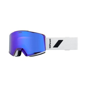 100PERCENT, Norg Hiper Goggle White - Mirror Violet, 100% Norg Skibrille