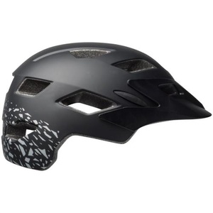 Bell, Bell Velohelm Kinder Sidetrack Child matte black/silver fragments, Bell Velohelm Kinder Sidetrack Child - matte black/silver fragments (Grösse: one size)